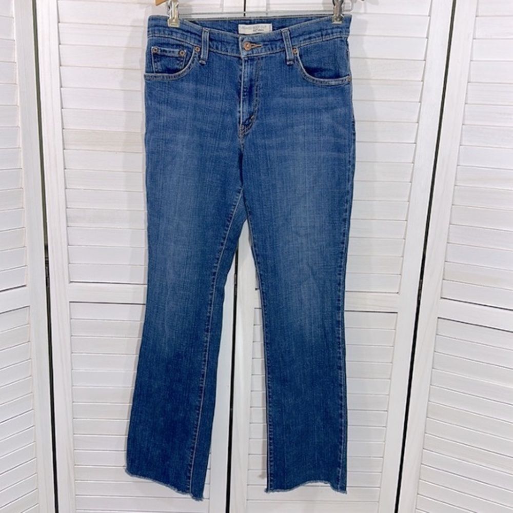 Levi's Vintage Y2K Levi’s 550 Relaxed Boot Cut Jeans. Size 8L 8 Long Y2k - Picture 4 of 14
